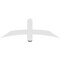 Ekena Millwork Bellingham Architectural Grade PVC Gable Bracket, 48"W x 16"H x 2"D x 4"F, 8/12 Pitch GBP048X16X0204BEL00 - alternate 5